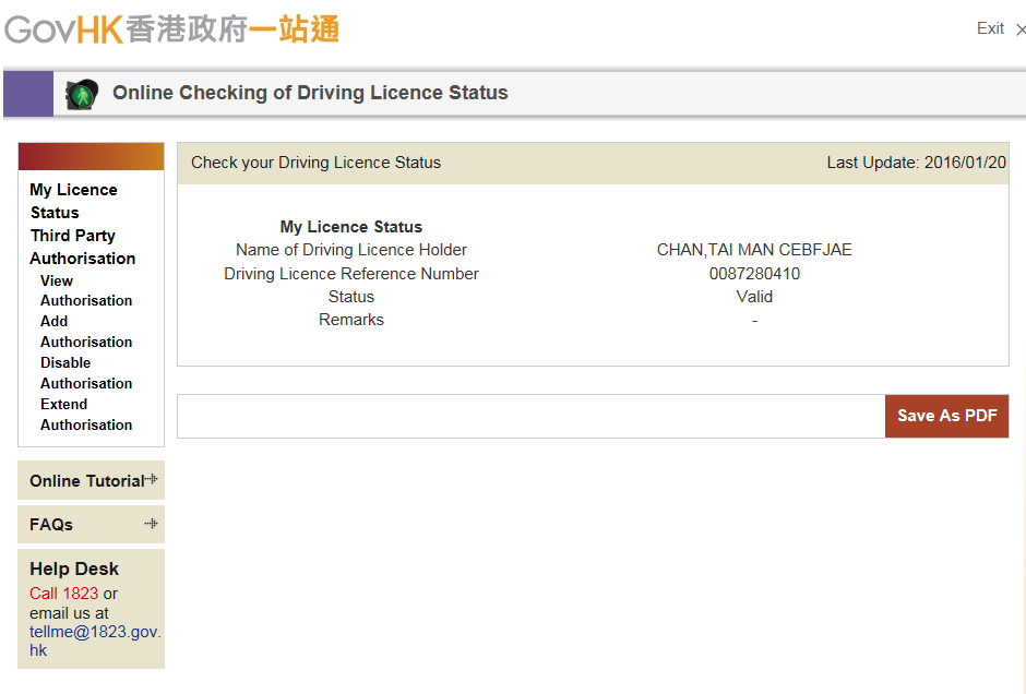 Check my driving licence status View or share your driving licence